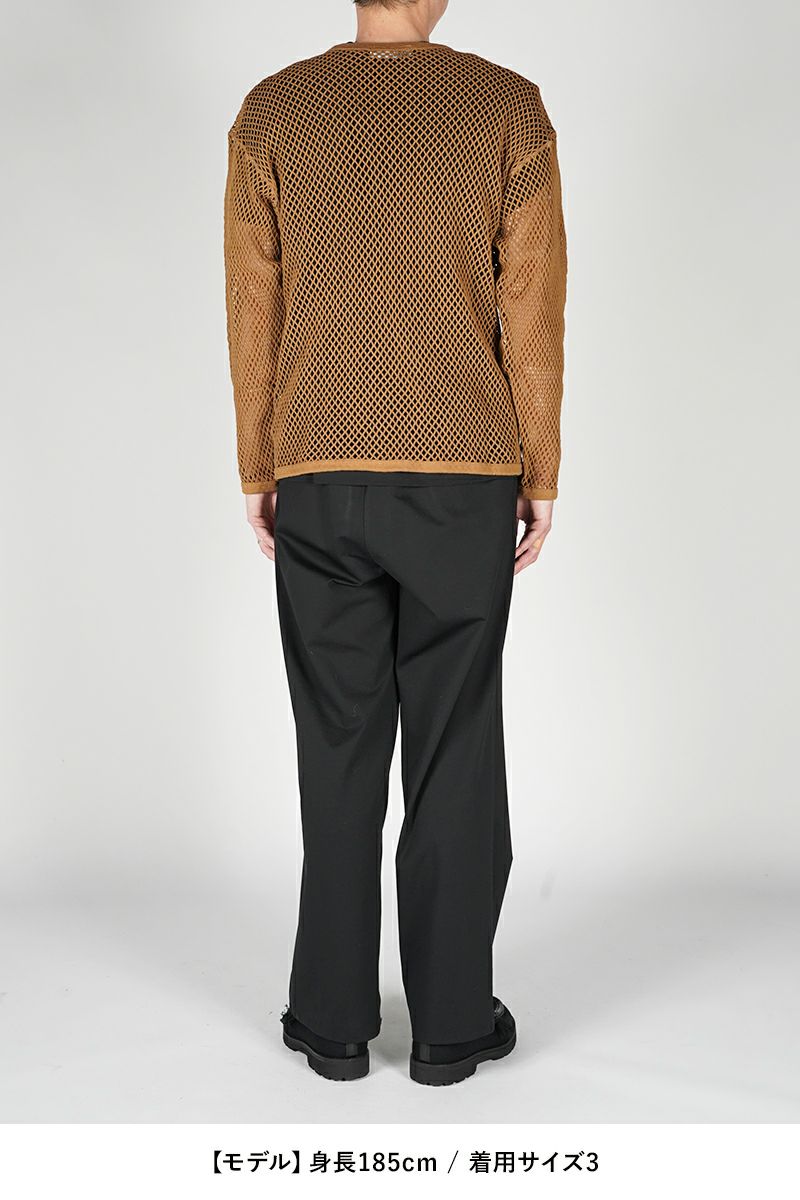 UNUSED(アンユーズド)Mesh long sleeve tee メッシュ長袖Tシャツ US2411 -13