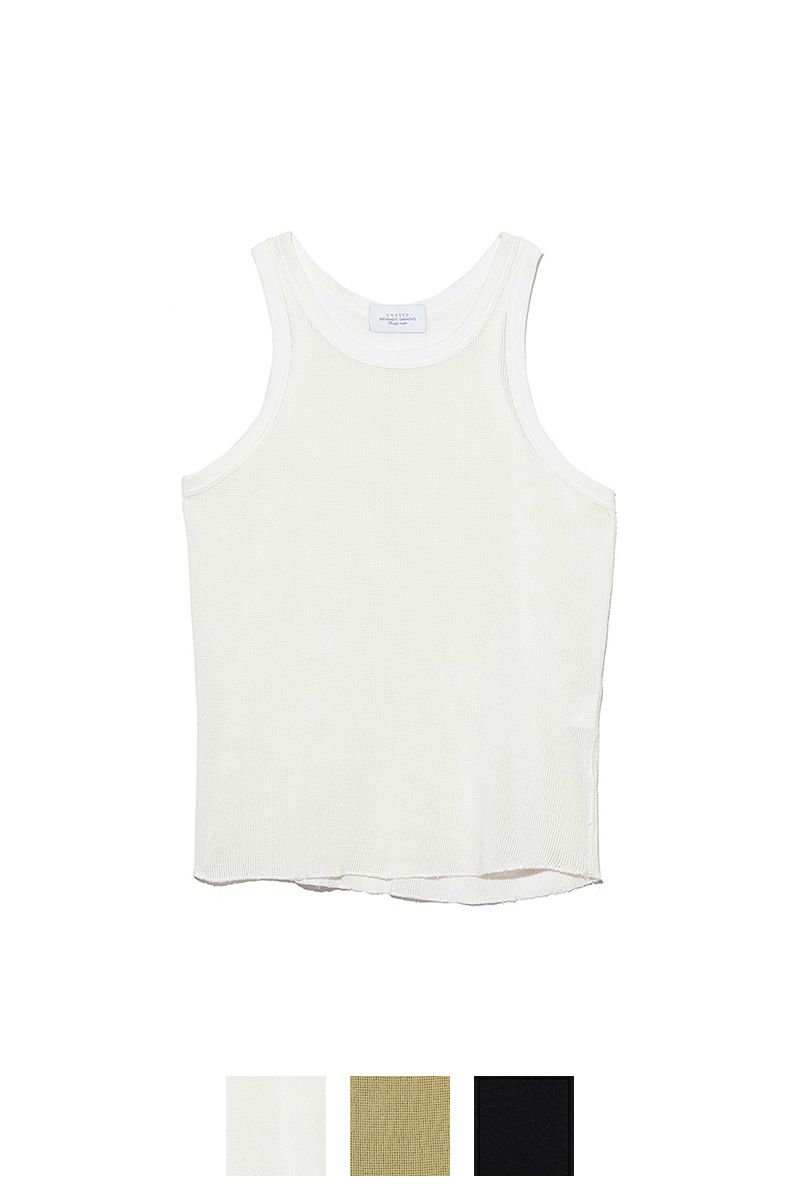 UNUSED(アンユーズド)Mesh tank top メッシュタンクトップ US2410