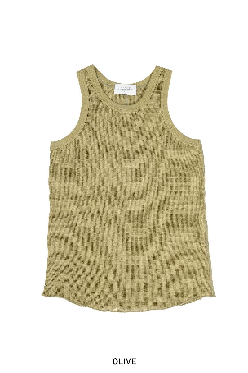 UNUSED(アンユーズド)Mesh tank top メッシュタンクトップ US2410 -5