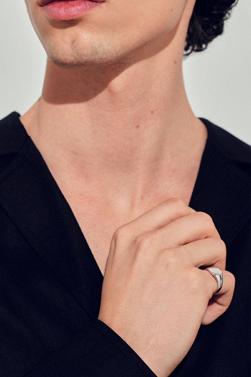 TOMWOOD(トムウッド)Mini Signet Oval R74RJNA01S925 -4