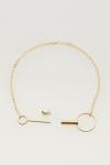 Hirotaka(ヒロタカ)Mosquito Pearl Bracelet モスキートパールブレスレット - Yellow Gold -1