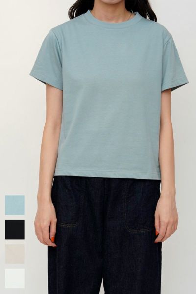 MY___(マイ)My Basic S/S T-shirt マイベーシック半袖Tシャツ 241-61105