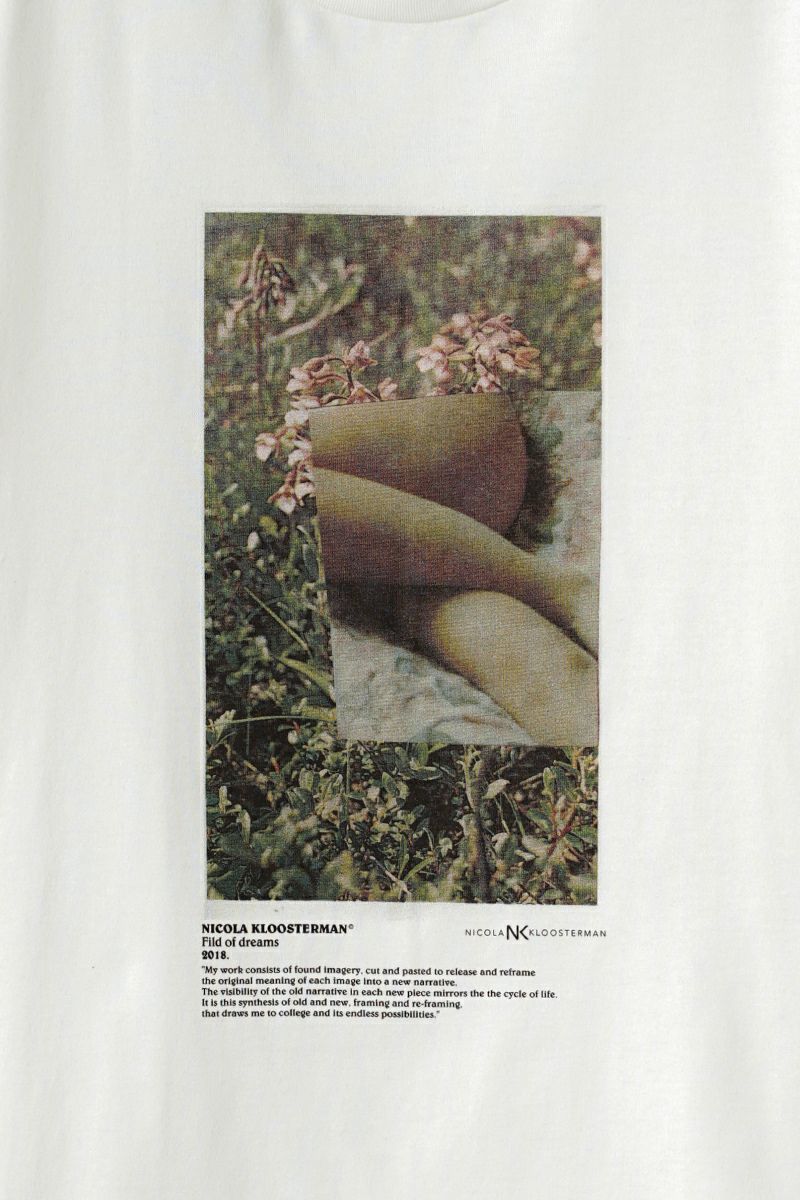 JANE SMITH(ジェーンスミス)NICOLA KLOOSTERMAN FIELD OF DREAMS S/S T-SHIRT ニコラ・クルーストマン フィールドオブドリームス Tシャツ 24SCT-262S -2