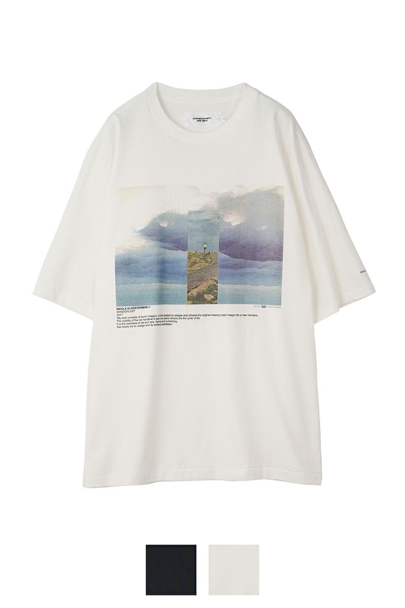 JANE SMITH(ジェーンスミス)NICOLA KLOOSTERMAN WONDERLUST 2017 PERSPECTIVE 2017 S/S T-SHIRT ニコラ・クルーストマン ワンダーラスト パースペクティブ 半袖Tシャツ 23WCT-#954S