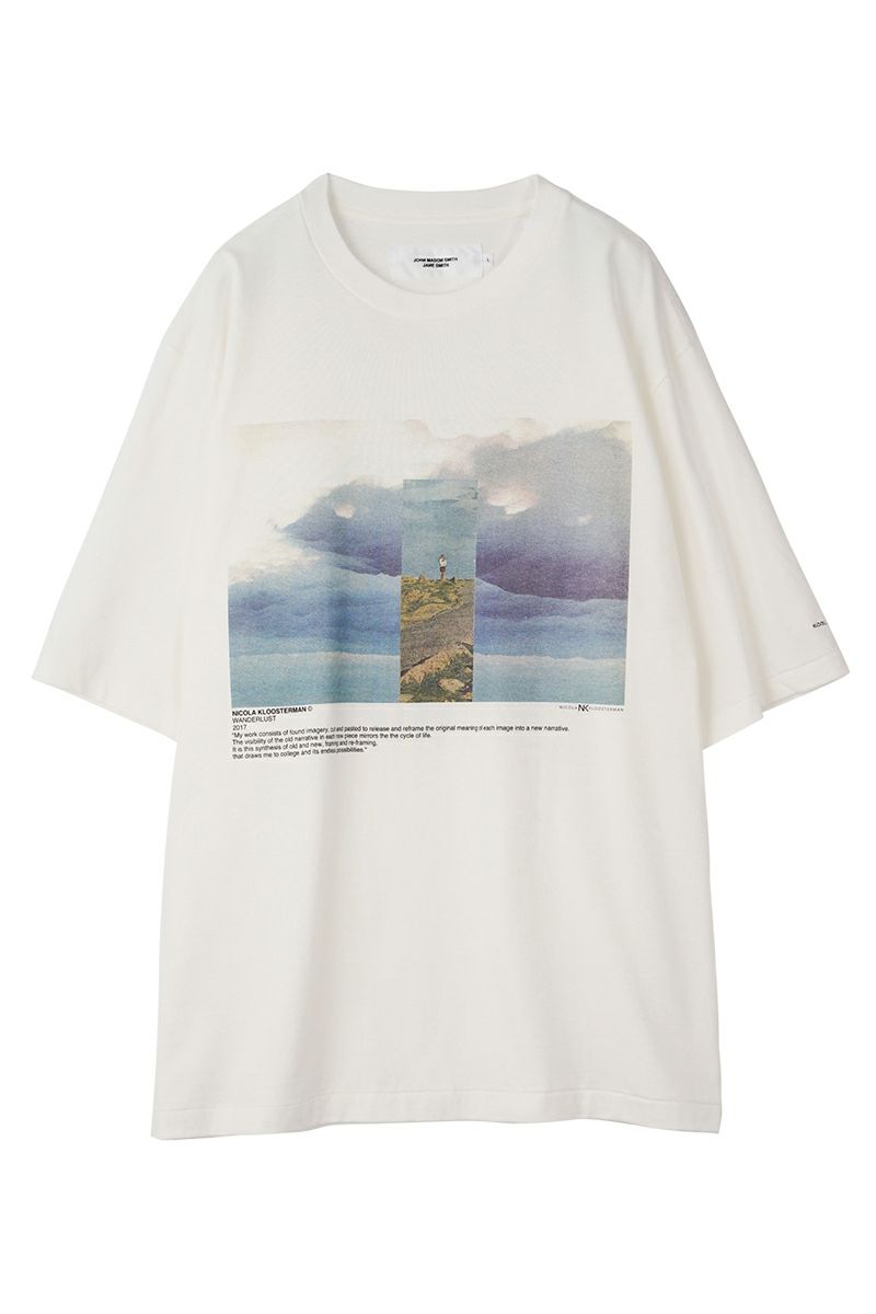 JANE SMITH(ジェーンスミス)NICOLA KLOOSTERMAN WONDERLUST 2017 PERSPECTIVE 2017 S/S T-SHIRT ニコラ・クルーストマン ワンダーラスト パースペクティブ 半袖Tシャツ 23WCT-#954S -4