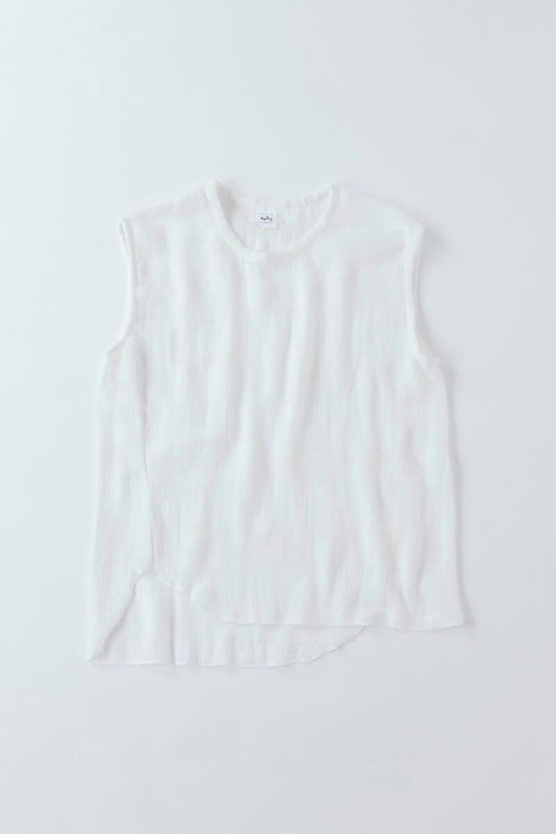 saby(サバイ)NO SLEEVE SHIRTS ノースリーブシャツ 24SS-101201