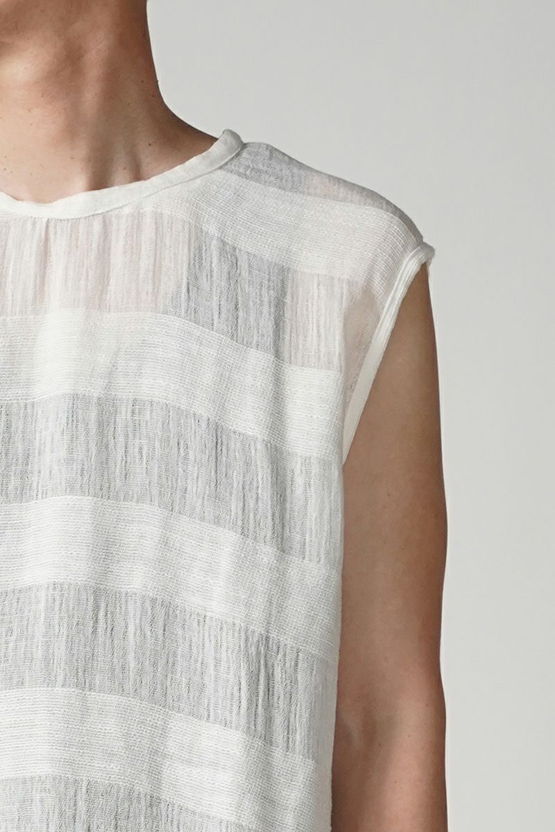 saby(サバイ)NO SLEEVE SHIRTS ノースリーブシャツ 24SS-101201 -3