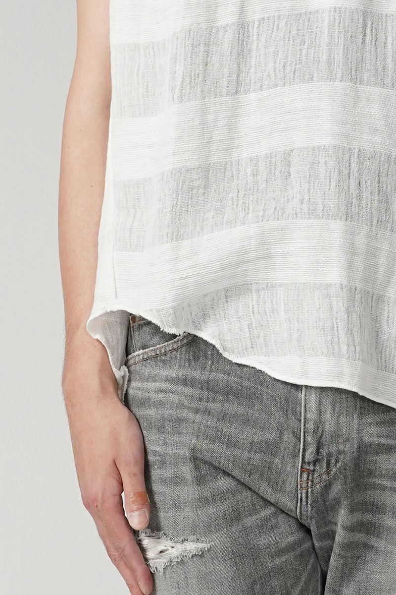 saby(サバイ)NO SLEEVE SHIRTS ノースリーブシャツ 24SS-101201 -4