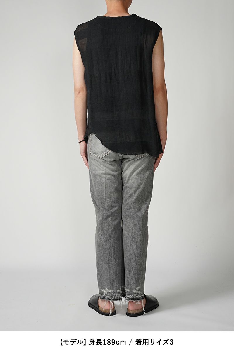saby(サバイ)NO SLEEVE SHIRTS ノースリーブシャツ 24SS-101202 -6