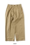 UNIVERSAL PRODUCTS.(ユニバーサルプロダクツ)NO TUCK CHINO TROUSERS ノータックチノトラウザース 233-60506 -7