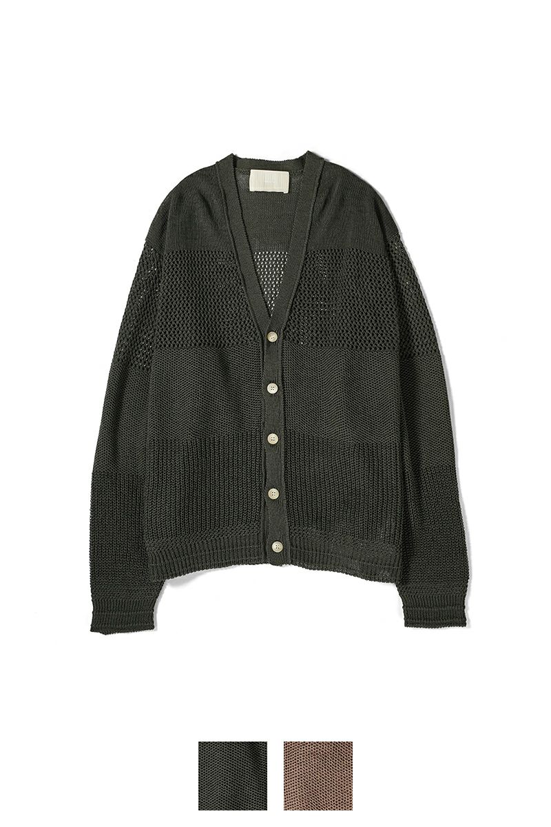 INNAT(インアット)OPENWORK PATTERN CARDIGAN オープンワークパターンカーディガン INNAT05-K02