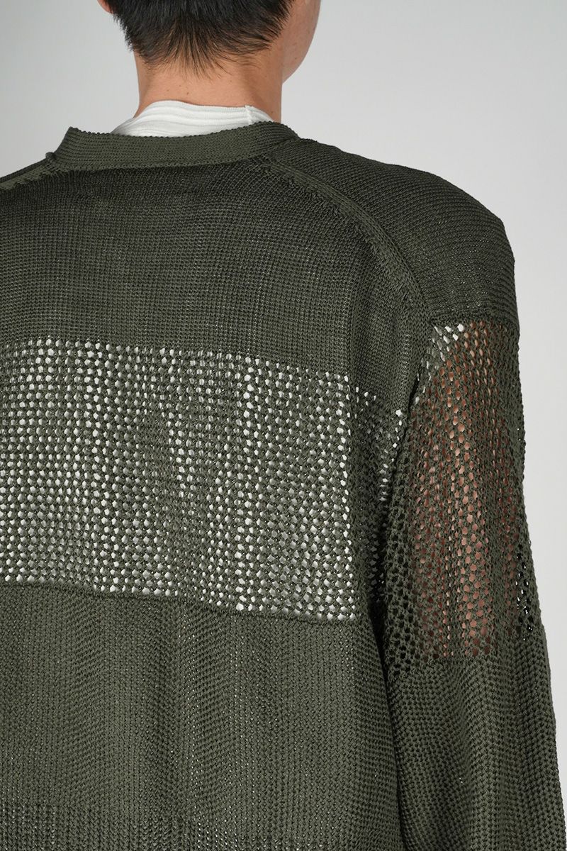 INNAT(インアット)OPENWORK PATTERN CARDIGAN オープンワークパターンカーディガン INNAT05-K02 -3