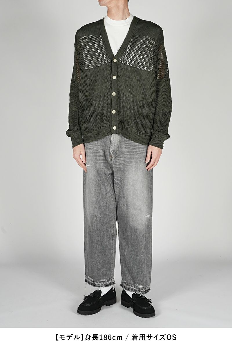 INNAT(インアット)OPENWORK PATTERN CARDIGAN オープンワークパターンカーディガン INNAT05-K02 -5