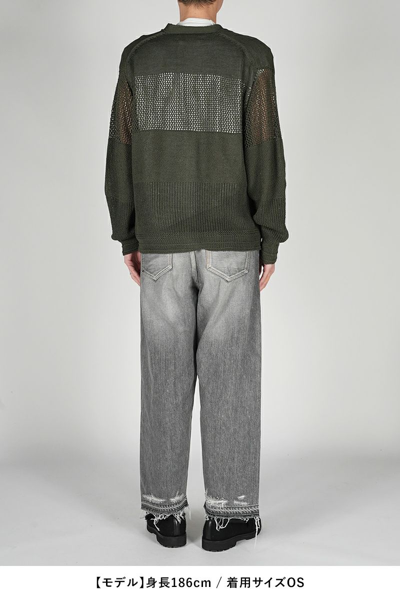 INNAT(インアット)OPENWORK PATTERN CARDIGAN オープンワークパターンカーディガン INNAT05-K02 -6