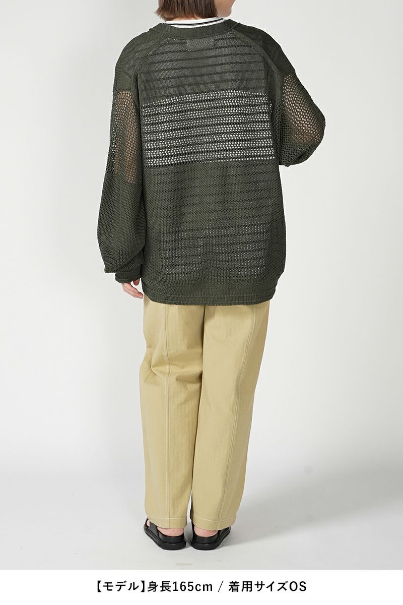 INNAT(インアット)OPENWORK PATTERN CARDIGAN オープンワークパターンカーディガン INNAT05-K02 -13