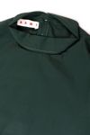 MARNI(マルニ)ORGANIC COTTON POPLIN グリーン コットンポプリン オープンバックトップス TMA0263X0UTC22300V89 -3