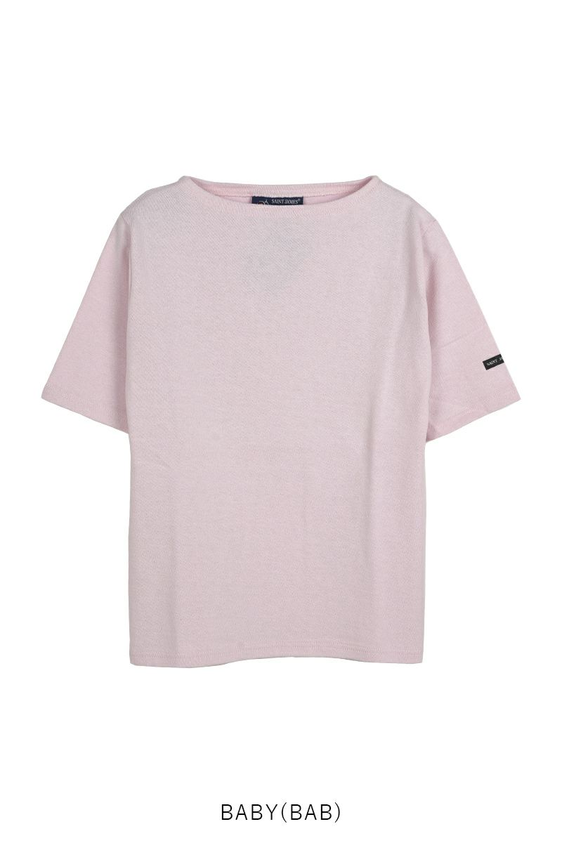 Saint James(セントジェームス)OUESSANT LIGHT ウェッソンライト 無地 半袖 カットソー 17JC OUESS MC U -8