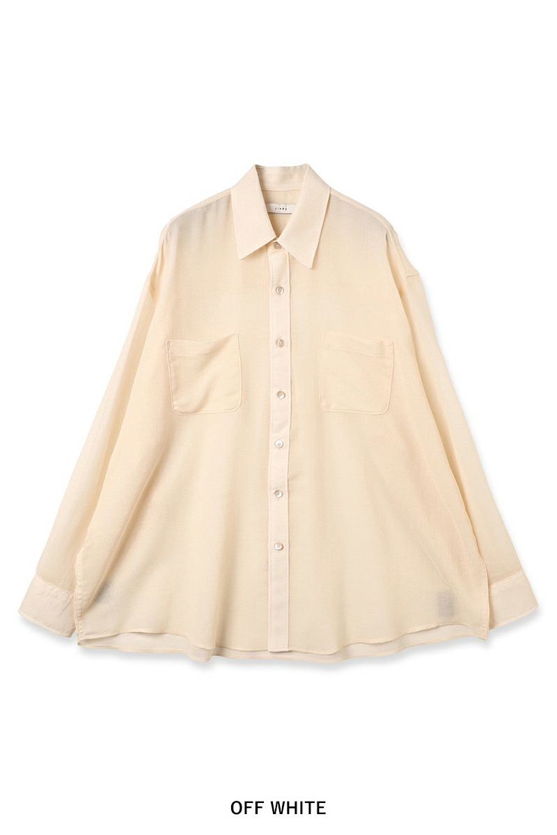 JieDa(ジエダ)OVER SIZE SHIRT オーバーガーゼシャツ Jie-24S-SH04 -13