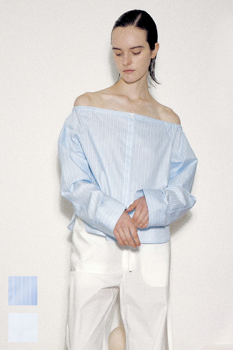 VERSO(ヴェルソ)Off-shoulder Volume Blouse オフショルダーボリュームブラウス VRS24SSBL002