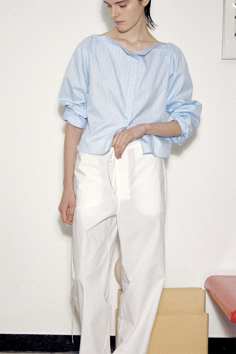 VERSO(ヴェルソ)Off-shoulder Volume Blouse オフショルダーボリュームブラウス VRS24SSBL002 -5