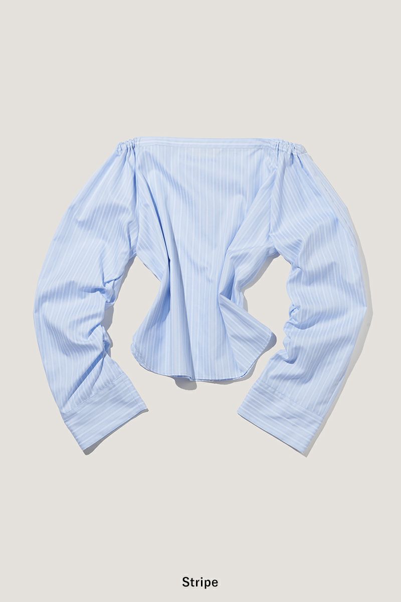 VERSO(ヴェルソ)Off-shoulder Volume Blouse オフショルダーボリュームブラウス VRS24SSBL002 -8