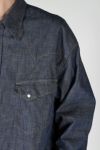 DAIRIKU(ダイリク)Onewash Denim Western Over Shirt ワンウォッシュデニムウエスタンオーバーシャツ 24SS S-4 -2