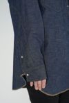 DAIRIKU(ダイリク)Onewash Denim Western Over Shirt ワンウォッシュデニムウエスタンオーバーシャツ 24SS S-4 -3