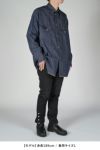 DAIRIKU(ダイリク)Onewash Denim Western Over Shirt ワンウォッシュデニムウエスタンオーバーシャツ 24SS S-4 -5