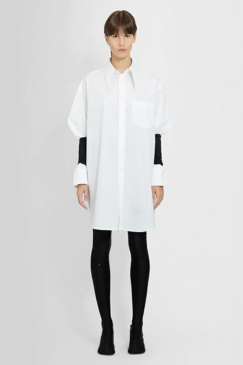 MM6 Maison Margiela(エムエムシックス)Oversize muff shirt オーバーサイズマフシャツ S62DL0083S47294970 -7