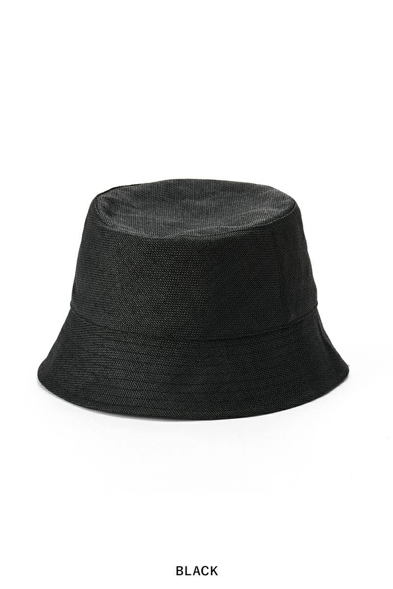 KIJIMA TAKAYUKI(キジマタカユキ)PAPER CLOTH BUCKET HAT ペーパークロスバケットハット 241327 -4