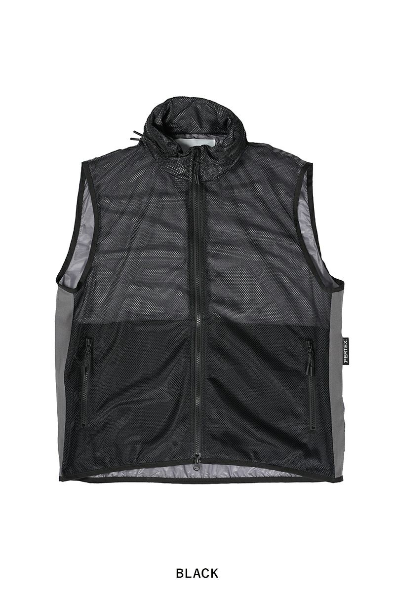 MARMOT(マーモット キャピタル)PARTEX FRONT MESH COMBI VEST パーテックスフロントメッシュコンビベスト 24SS-L3-07 -11