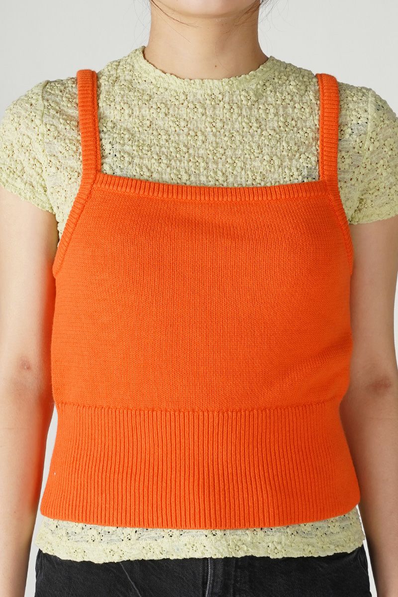 KLOKE(クローク)PERIL KNIT TANK ペリルニットタンクトップ KL24PSS013 -1