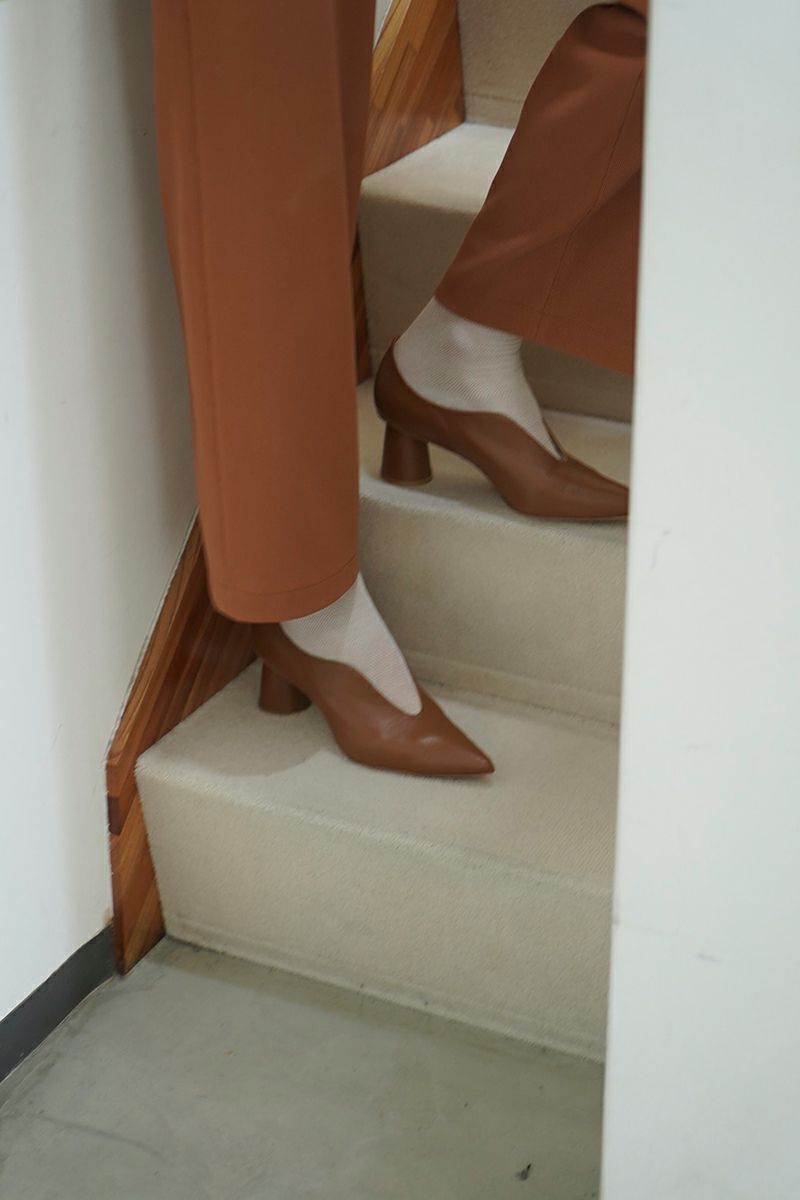 CLANE(クラネ)POINTED WAVE PUMPS ポインテッドウェーブパンプス 15115-8412 -1