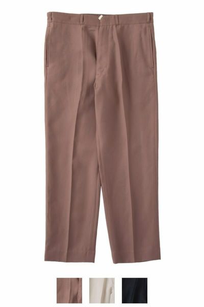 saby(サバイ)POLY WORK PANTS -Fully Dull Span Twill- ポリウーワークパンツ 21A-031801