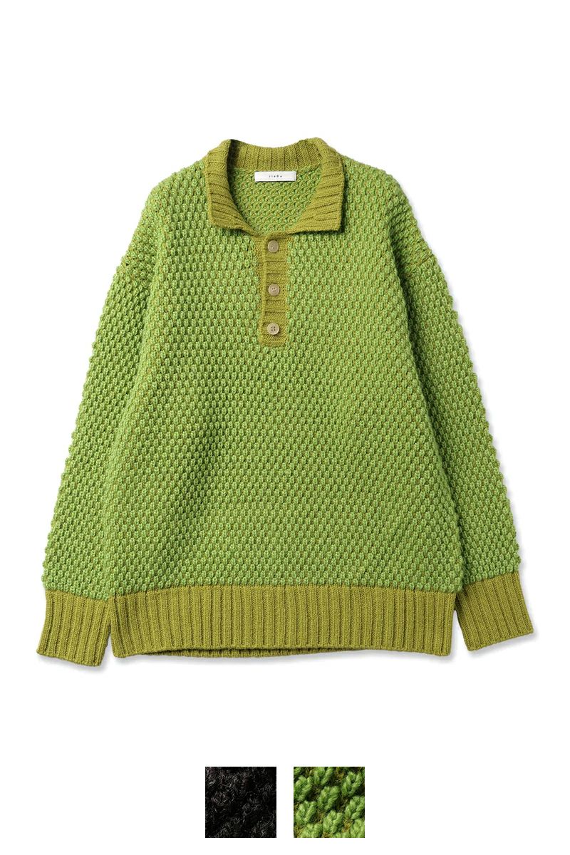 JieDa(ジエダ)POPCORN SKIPPER KNIT ポップコーンスキッパーニット Jie-23W-KN03