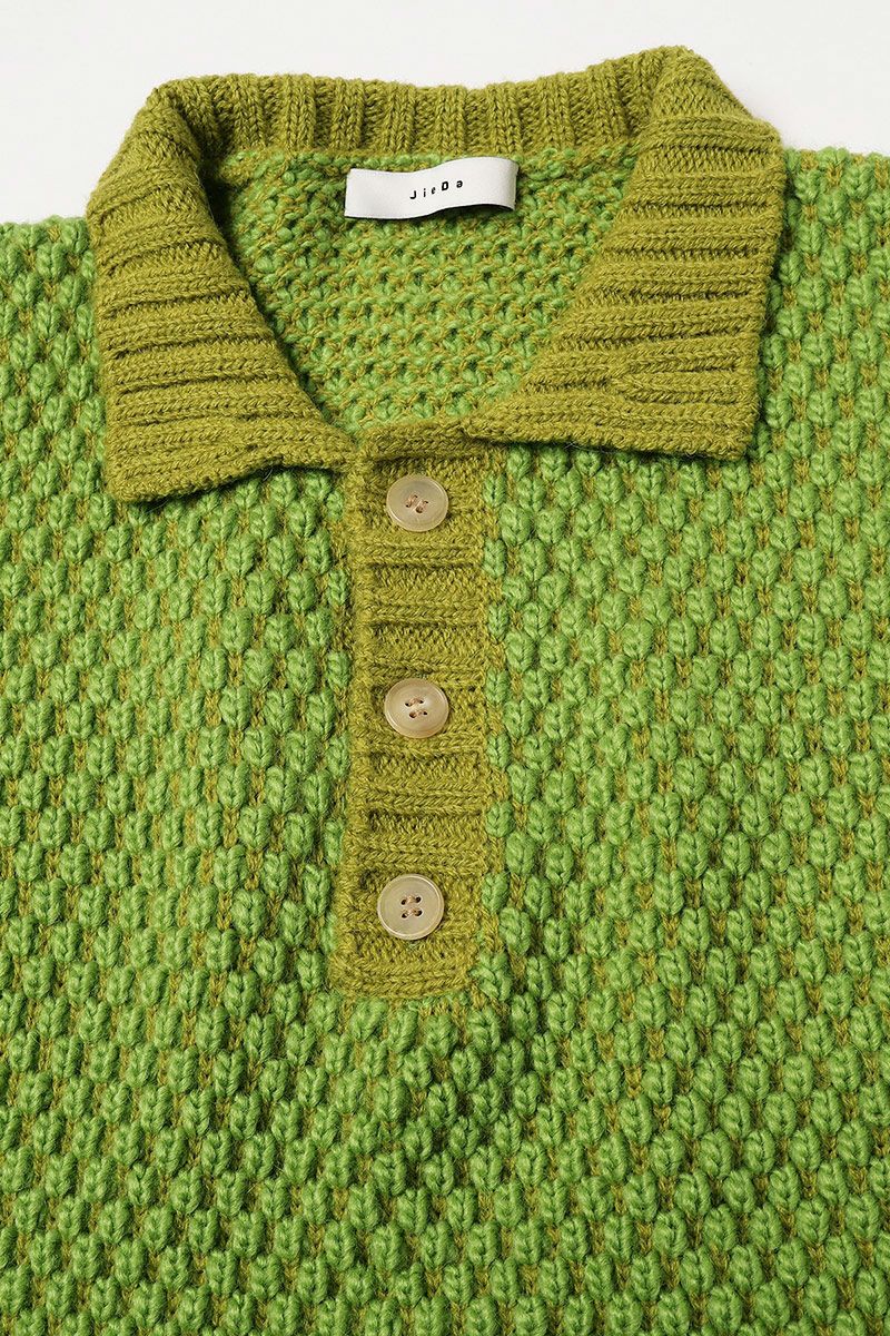 JieDa(ジエダ)POPCORN SKIPPER KNIT ポップコーンスキッパーニット Jie-23W-KN03 -1