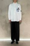 SYU.HOMME FEMM(シュウ オム フェム)Patched long sleeve shirts パッチロングスリーブシャツ H22ss-05 -11
