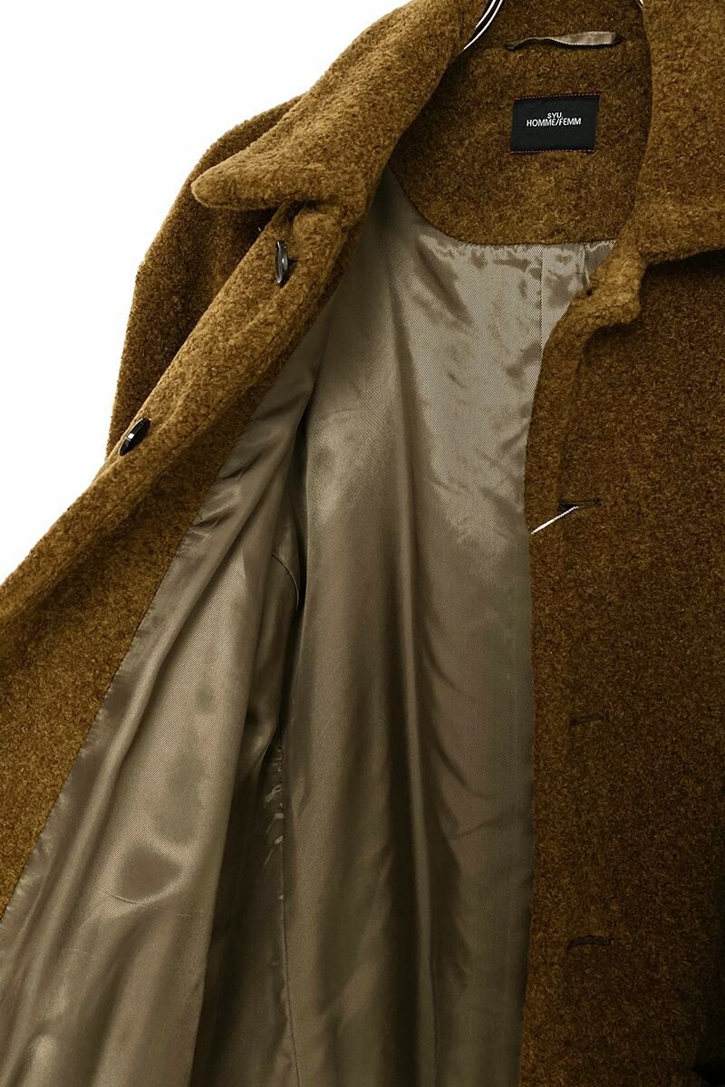 SYU.HOMME FEMM(シュウ オム フェム)Poodle Jkt プードルジャケット H21AW-15 -6