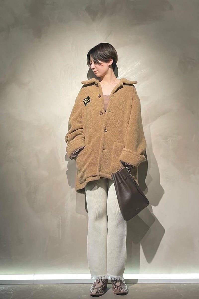 SYU.HOMME FEMM(シュウ オム フェム)Poodle Jkt プードルジャケット H21AW-15 -8