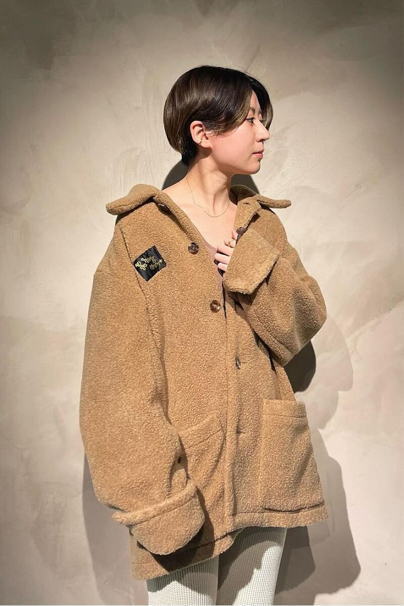 SYU.HOMME FEMM(シュウ オム フェム)Poodle Jkt プードルジャケット H21AW-15 -10