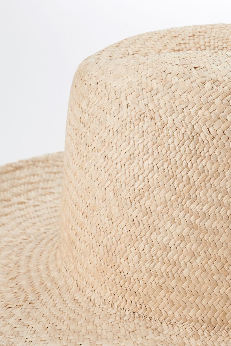 KIJIMA TAKAYUKI(キジマタカユキ)RAFFIA WIDE BRIM HAT ラフィアワイドブリムハット 241328 -2
