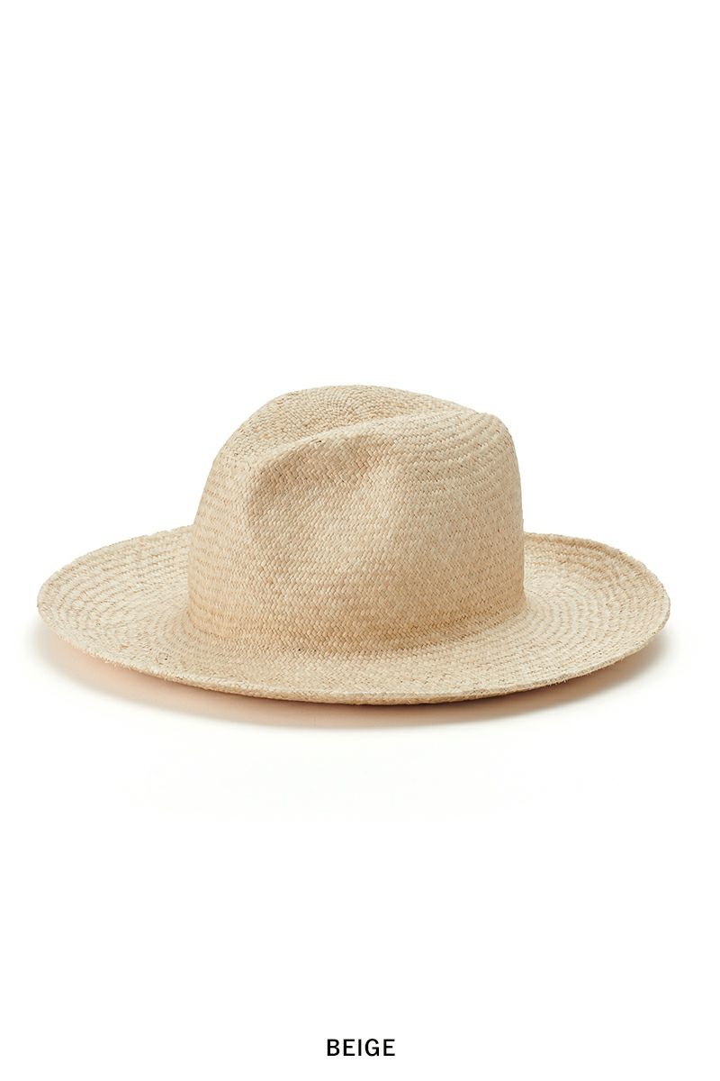 KIJIMA TAKAYUKI(キジマタカユキ)RAFFIA WIDE BRIM HAT ラフィアワイドブリムハット 241328 -4