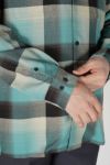 SUGARHILL(シュガーヒル)RAYON OMBRE PLAID OPEN COLLAR BLOUSE レーヨンオンブレプレイド オープンカラーブラウス 2441000507 -3