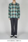 SUGARHILL(シュガーヒル)RAYON OMBRE PLAID OPEN COLLAR BLOUSE レーヨンオンブレプレイド オープンカラーブラウス 2441000507 -5
