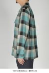 SUGARHILL(シュガーヒル)RAYON OMBRE PLAID OPEN COLLAR BLOUSE レーヨンオンブレプレイド オープンカラーブラウス 2441000507 -10