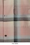 SUGARHILL(シュガーヒル)RAYON OMBRE PLAID OPEN COLLAR BLOUSE レーヨンオンブレプレイド オープンカラーブラウス 2441000507 -22