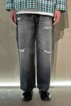 RICE NINE TEN(ライスナインテン)RIPPED DISTRESSED WIDE JEANS リップド ディストレスド ワイドジーンズ DPT-RDW -13