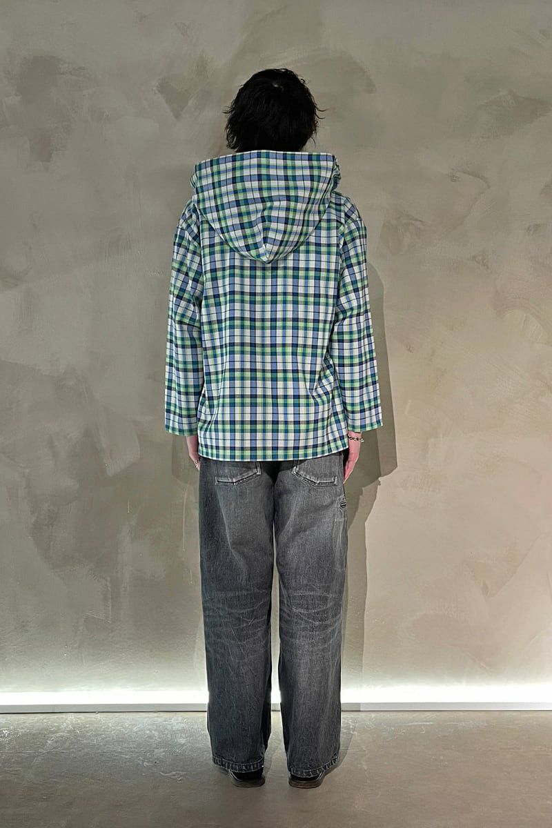 RICE NINE TEN(ライスナインテン)RIPPED DISTRESSED WIDE JEANS リップド ディストレスド ワイドジーンズ DPT-RDW -17