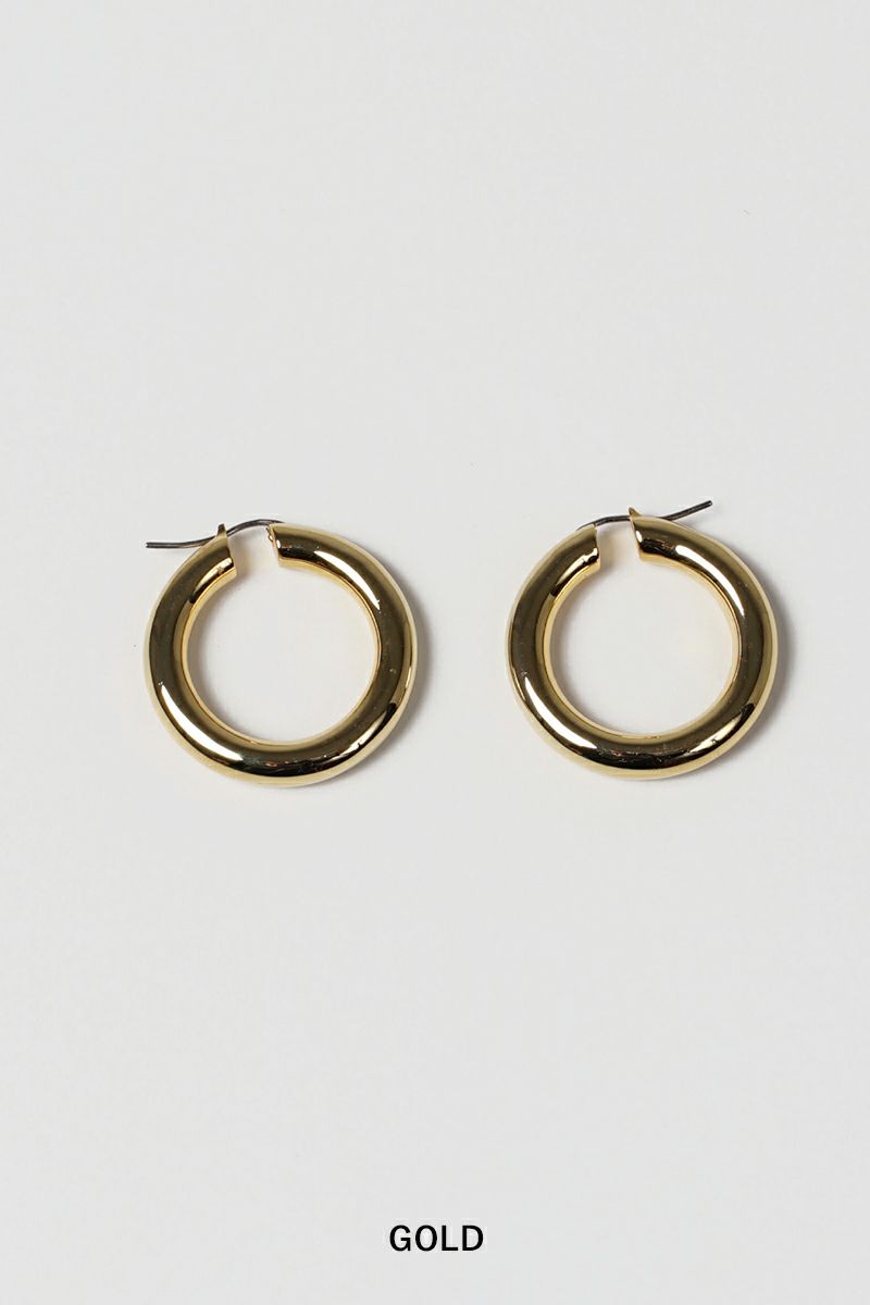 JANE SMITH(ジェーンスミス)ROUND HOOP EARRING ラウンドフープイヤリング 23WAC-#120L -2