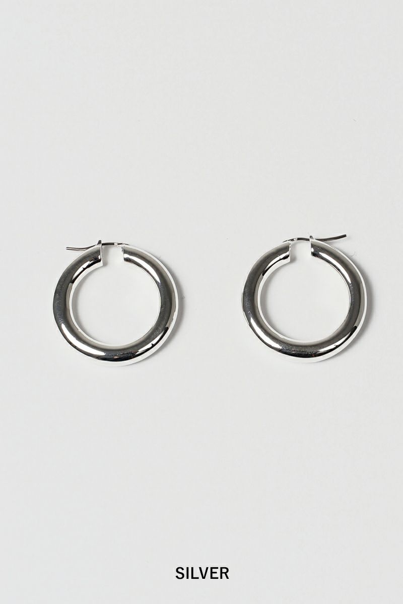 JANE SMITH(ジェーンスミス)ROUND HOOP EARRING ラウンドフープイヤリング 23WAC-#120L -3
